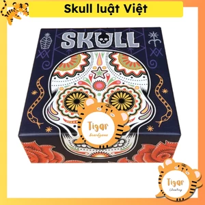 Boardgame Skull Trò chơi thẻ bài 3-6 người Tigar