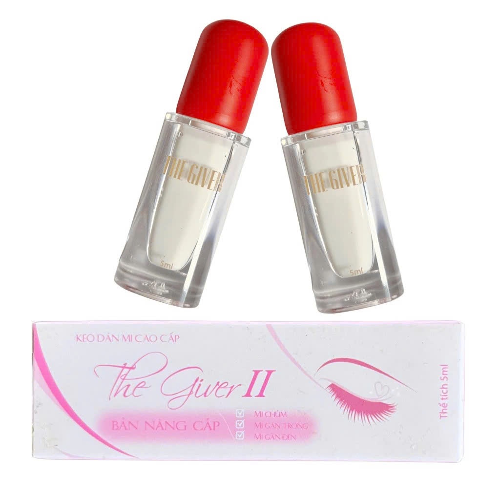 Keo dán mi The Giver. 5ml, keo dán mi chắc chắn, không cay mắt - Sỉ Mi Shop