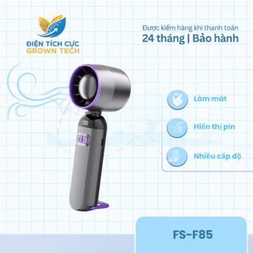 Quạt cầm tay mini gấp gọn FS-F85 chiếc quạt thiết kế gấp gọn thông minh, giúp làm mát nhanh