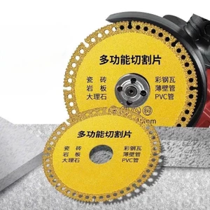 Lưỡi Cắt Đa Năng Kim Cương 100mm Dùng Cho Kính, Gạch Men, Đá, Xi Măng, Kính, Đá Cẩm Thạch, Thép, Gỗ, Máy Mài Góc