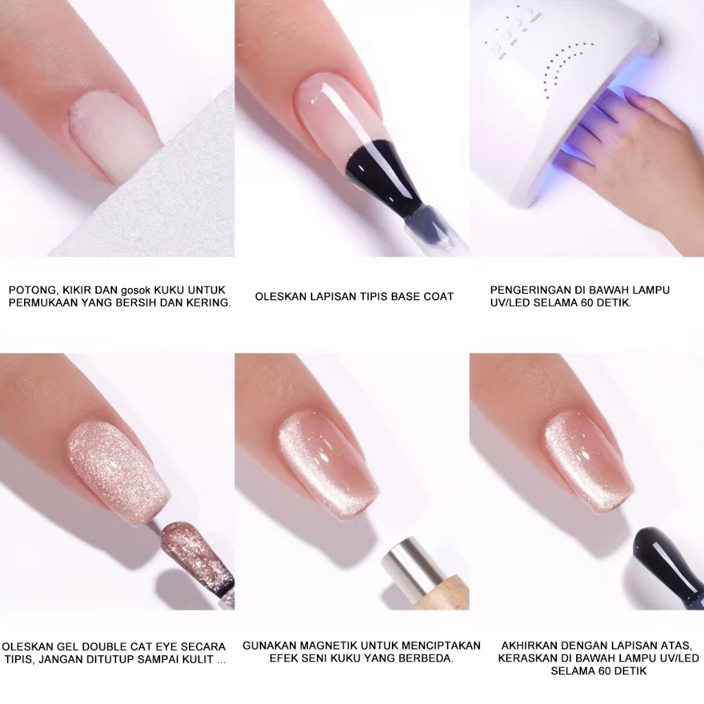 XEIJAYI 10ml - Sơn móng tay dạng gel màu hồng cầu vồng ánh nhũ mắt mèo, thích hợp cho việc tự làm nghệ thuật vẽ móng.