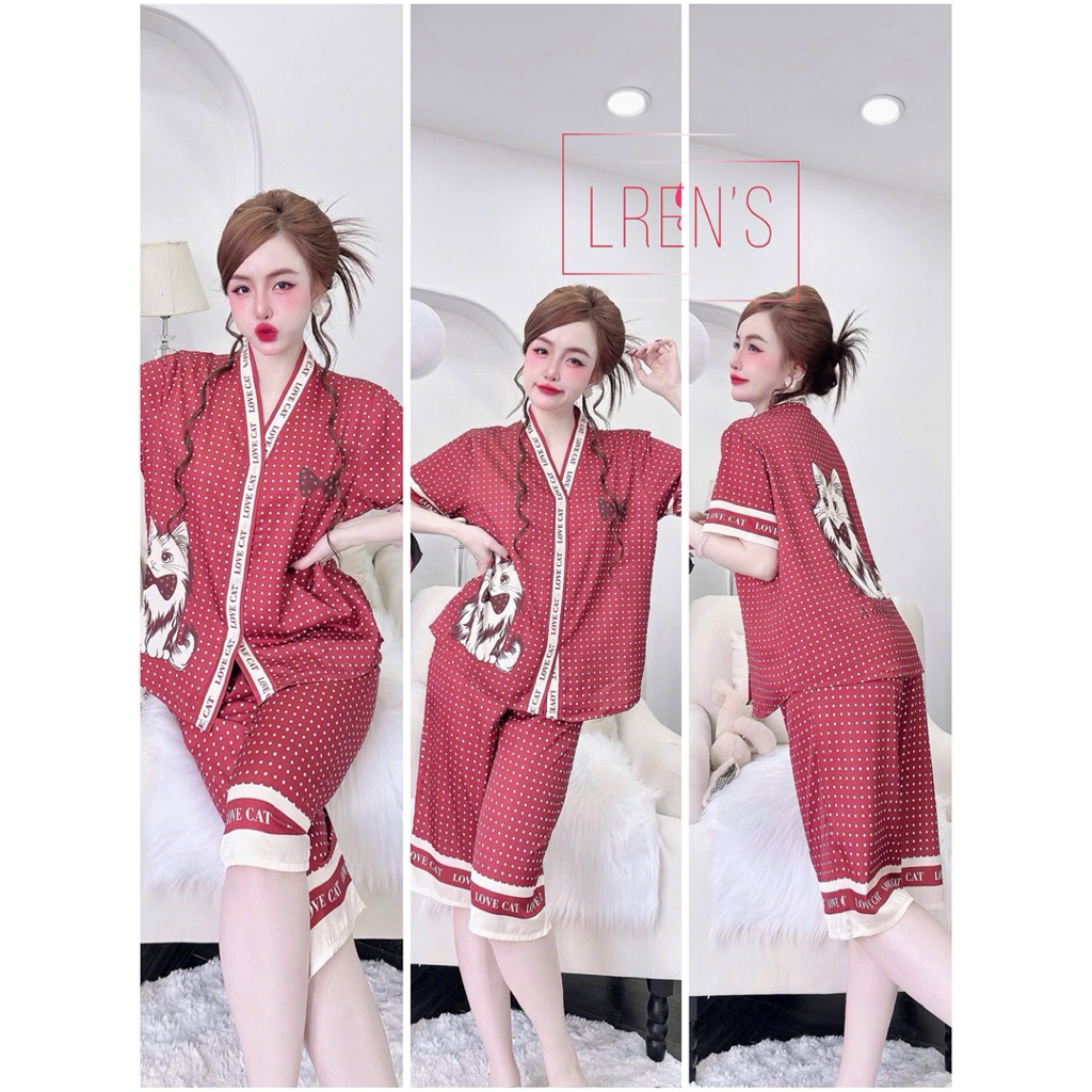 [70825]Lửng cổ Y lụa latin mềm nhẹ mát,size 40/60kg