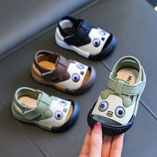 Sandal mắt chống vấp cho bé trai thông hơi thoáng khí chất liệu cao su non siêu êm mềm