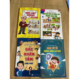Combo Sách 4 cuốn - Murphy, Trẻ Giao Tiếp, Đắc Nhân Tâm, Con Tử Tế