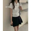 Áo polo cổ viền ren QCCC
