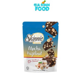Bánh nướng không dầu Biscotti Skinnie 100g - Bánh hạt ăn kiêng