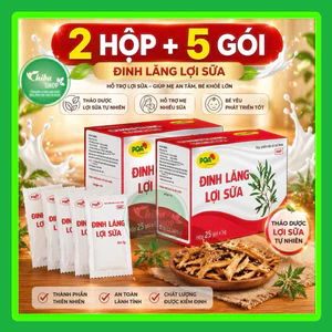 Đinh lăng lợi sữa Pqa [TẶNG 2gói]- Thông tia, lợi sữa,giúp sữa đặc và thơm
