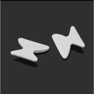 (Trắng trong ) 1 Cặp Đệm Mũi Nhật Bản Dán Mắt Kính Bằng Silicon Chống Trượt