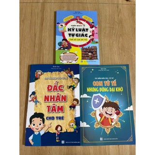 Combo Sách 3 cuốn - Đắc Nhân Tâm, Kỷ Luật Tự Giác, Con Tử Tế