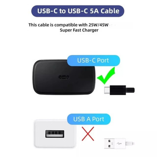Sạc nhanh 25W, phù hợp với cáp sạc nhanh Type-C của Samsung