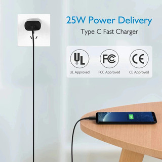 Sạc nhanh 25W, phù hợp với cáp sạc nhanh Type-C của Samsung