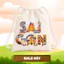 Balo Dây Rút In Hình SÀI GÒN túi vải dây rút size 35x40cm tiện dụng - balo rút vải canvas đi học đi chơi tuipa06c