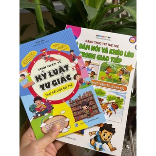 Combo Sách 2 cuốn - Kỷ Luật Tự Giác, Trẻ Dám Nói và Khéo Léo Trong Giao Tiếp