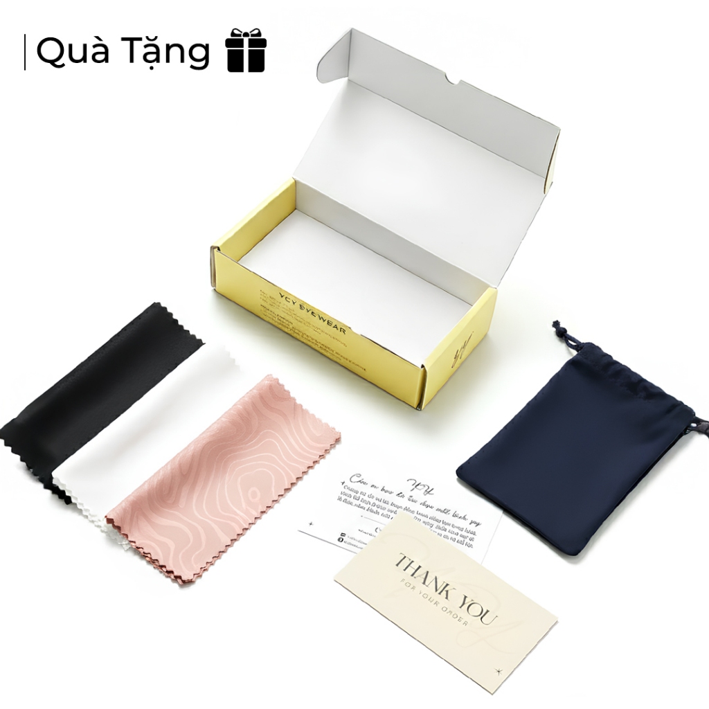 Mắt Kính Chân Mày Hoàng Kim Đổi Màu Khi Ra Nắng, Chống Tia UV, Đổi màu Khi Ra Ngoài Trời Họa Tiết Chân Kính Thượng