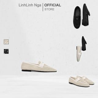 Giày PEDRO Brynn Woven Loafers - PW1-66220046 chính hãng đủ bill