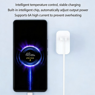 Bộ sạc nhanh 120W, Củ sạc + Cáp sạc nhanh USB to Type C cho Xiaomi Samsung Oppo Vivo [BỘ SẠC 120W]