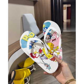 Dép bé Hùng Đào in hình SpongeBob SquarePants