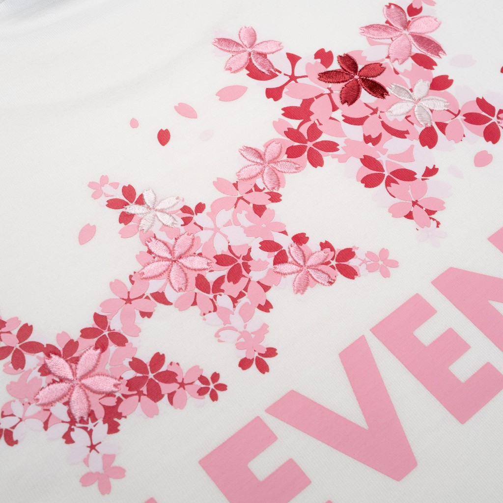 Áo Thun Levents Sakura Signature Logo Semi-Oversized Tee 100% Cotton T-shirt