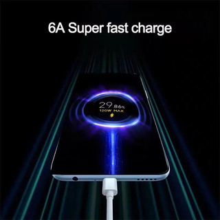 Bộ sạc nhanh 120W, Củ sạc + Cáp sạc nhanh USB to Type C cho Xiaomi Samsung Oppo Vivo [BỘ SẠC 120W]