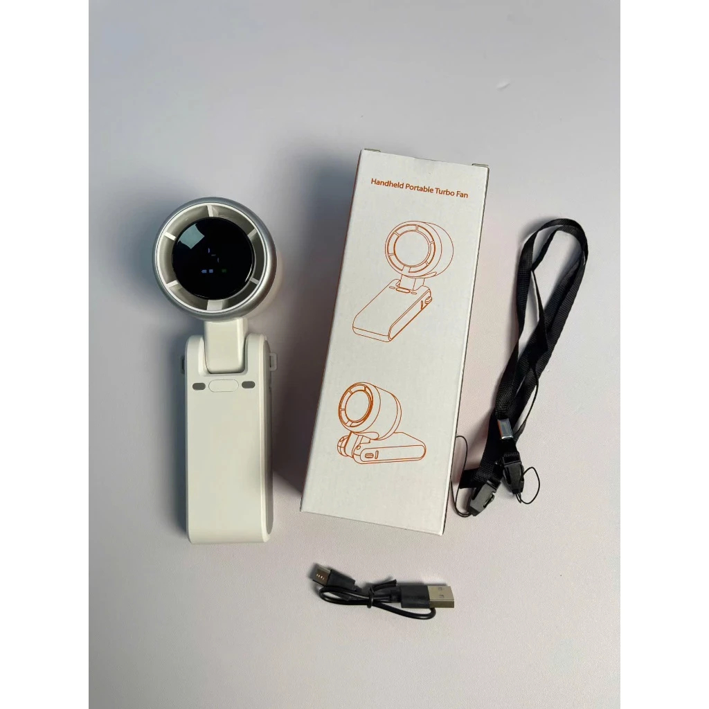 Quạt Tích Điện Mini 100 Cấp Độ – Giải Pháp Mát Lành Cho Mọi Cuộc Sống Ngoài Trời - Chi tiết 5