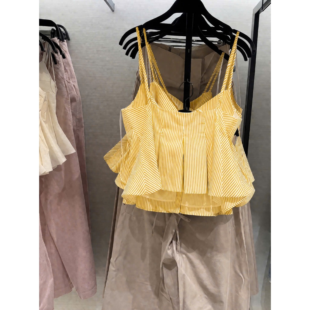 ÁO HAI DÂY BABYDOLL NỮ TÍNH FORM XÒE NHẸ NHÀNG.