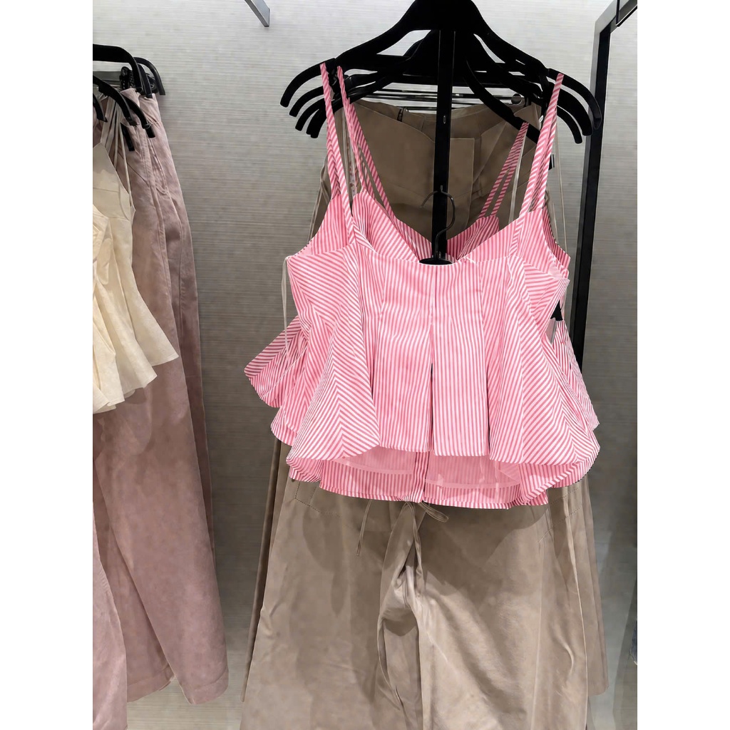 ÁO HAI DÂY BABYDOLL NỮ TÍNH FORM XÒE NHẸ NHÀNG.