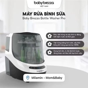 👍Máy rửa bình sữa Baby Brezza Bottle Washer Pro tự động rửa, tiệt trùng và sấy khô- MiLaMin Store.🫶