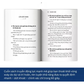 [Outlet S2]Sách - Quyết Đoán Trong 1 Phút (Bản Đặc Biệt) - Unibooks