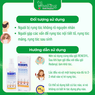 Chai xịt REDENYL LOTION kích thích mọc tóc, ngăn ngừa rụng tóc - lọ 80ml