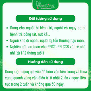 Kem bôi trĩ HEMOCLIN giúp giảm các khó chịu vùng hậu môn - Tube 37g