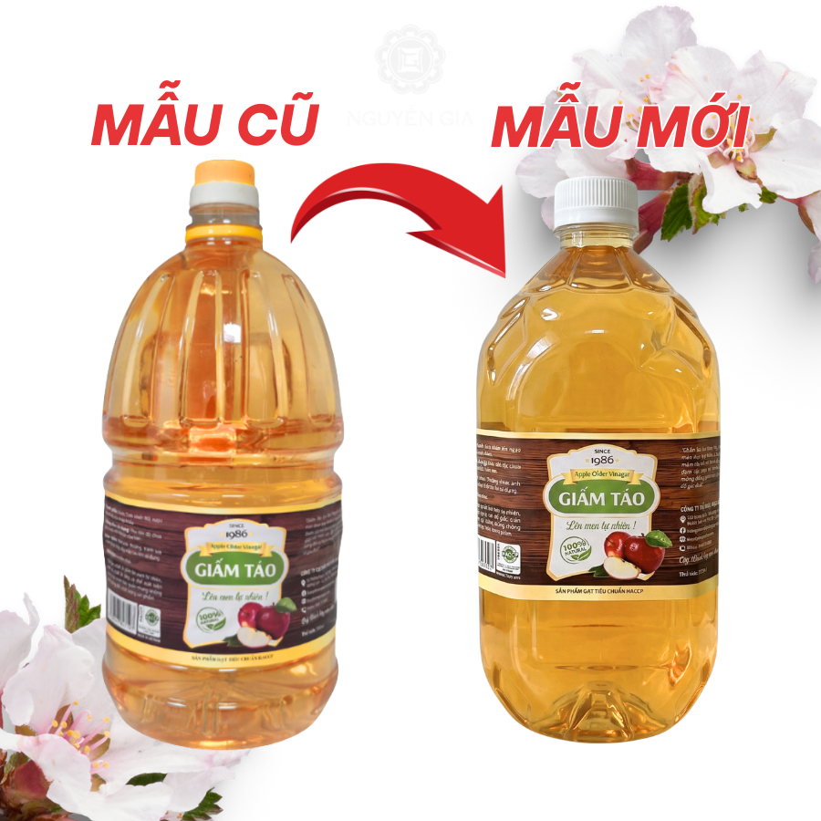 Giấm Táo Nguyễn Gia can 2L NGG0053