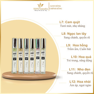 Nước hoa Wleza 10ml - BST 12 Mùi hương cá tính