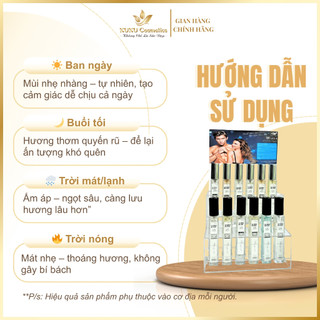 Nước hoa Wleza 10ml - BST 12 Mùi hương cá tính