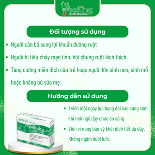 Viên uống men vi sinh đường ruột 12 tỉ lợi khuẩn ACTIVA PREBIOPRO - Hộp 30 viên
