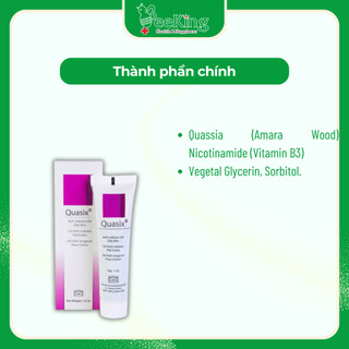 Kem bôi QUASIX hỗ trợ hội chứng trứng cá đỏ, mụn mủ, viêm da - Tube 30g