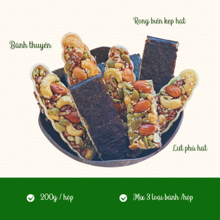 Mona Organic | Thanh hạt dinh dưỡng  CôBa Nuts 200g
