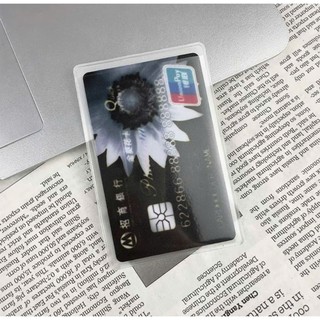 Vỏ bọc căn cước công dân, thẻ ATM, thẻ nhân viên hạn chế chống xước trong suốt có nắp bảo vệ an toàn