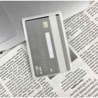 Vỏ bọc căn cước công dân, thẻ ATM, thẻ nhân viên hạn chế chống xước trong suốt có nắp bảo vệ an toàn