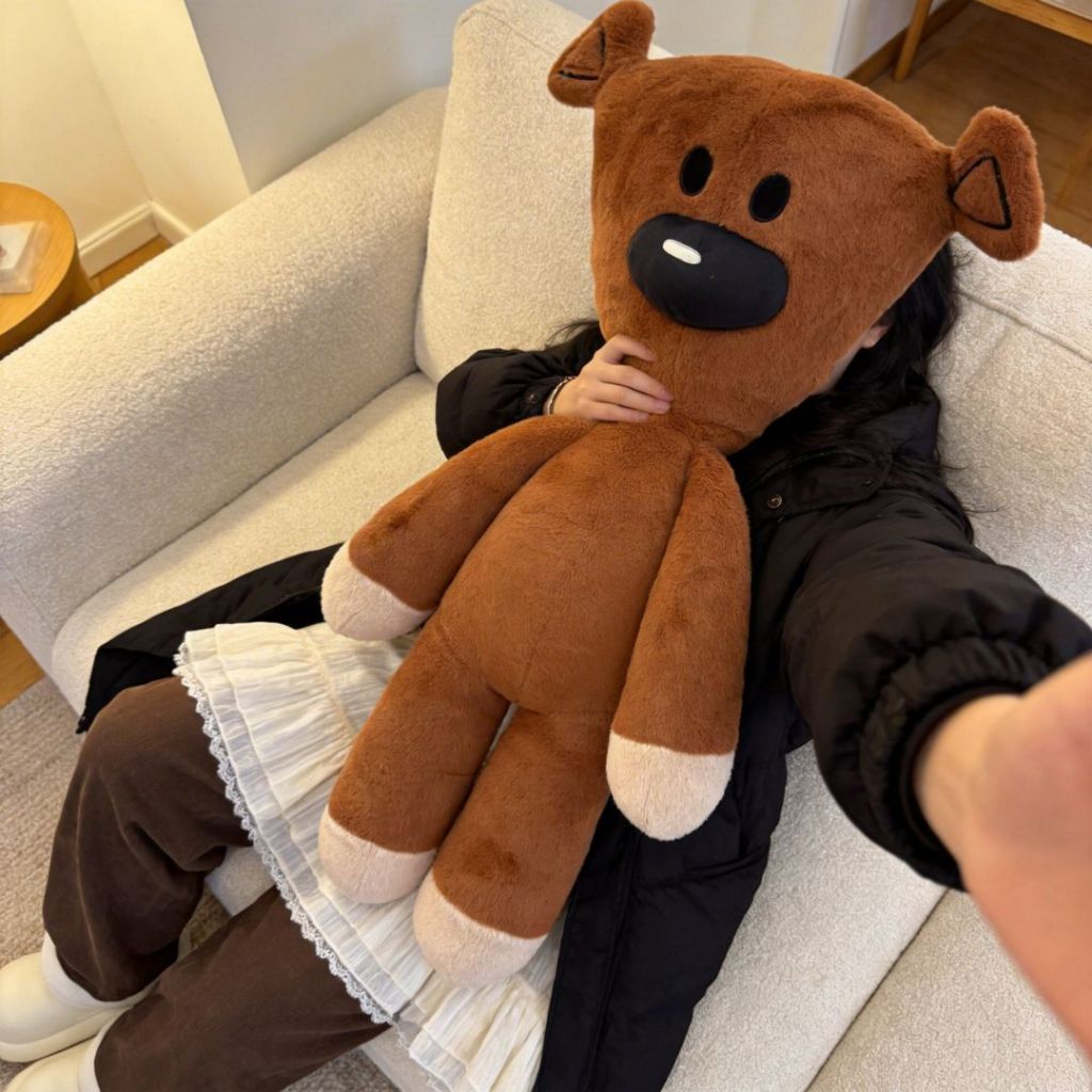 Gấu Bông Mr Bean Khổng Lồ Cao Cấp, Thù Nhồi Bông Gấu Ôm Teddy Mr Bean Siêu To Mềm Mịn Làm Quà Tặng Cho Bạn Gái/Trai