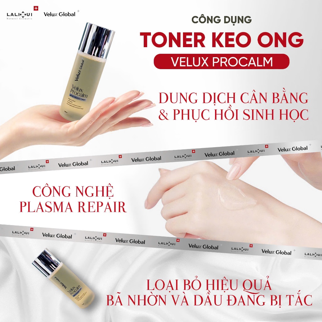 TONER KEO ONG LALIHUI HỖ TRỢ LÀM SẠCH CẤP ẨM CÂN BẰNG DA, PHỤC HỒI,DÙNG CHO MỌI LOẠI DA