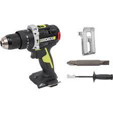 Worx WU373 - Thân máy khoan pin 20v có búa lực 95Nm chống lật cổ tay