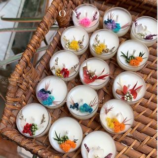 Nến thơm thủ công mini - Hương thơm tinh dầu, quà tặng sinh nhật, quà tặng bạn bè - Tealight - ONIÕ