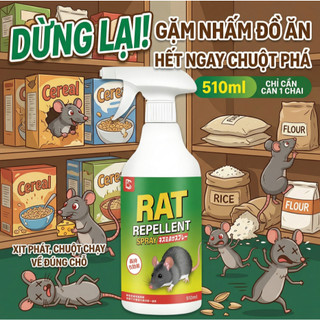 ✨Dễ dàng sử dụng – Chuột không còn phiền! 🐭BAO Chai xịt đuổi chuột Bình xịt đuổi chuột DIỆT CHUỘT TRONG NHÀ & NGOÀI TRỜI