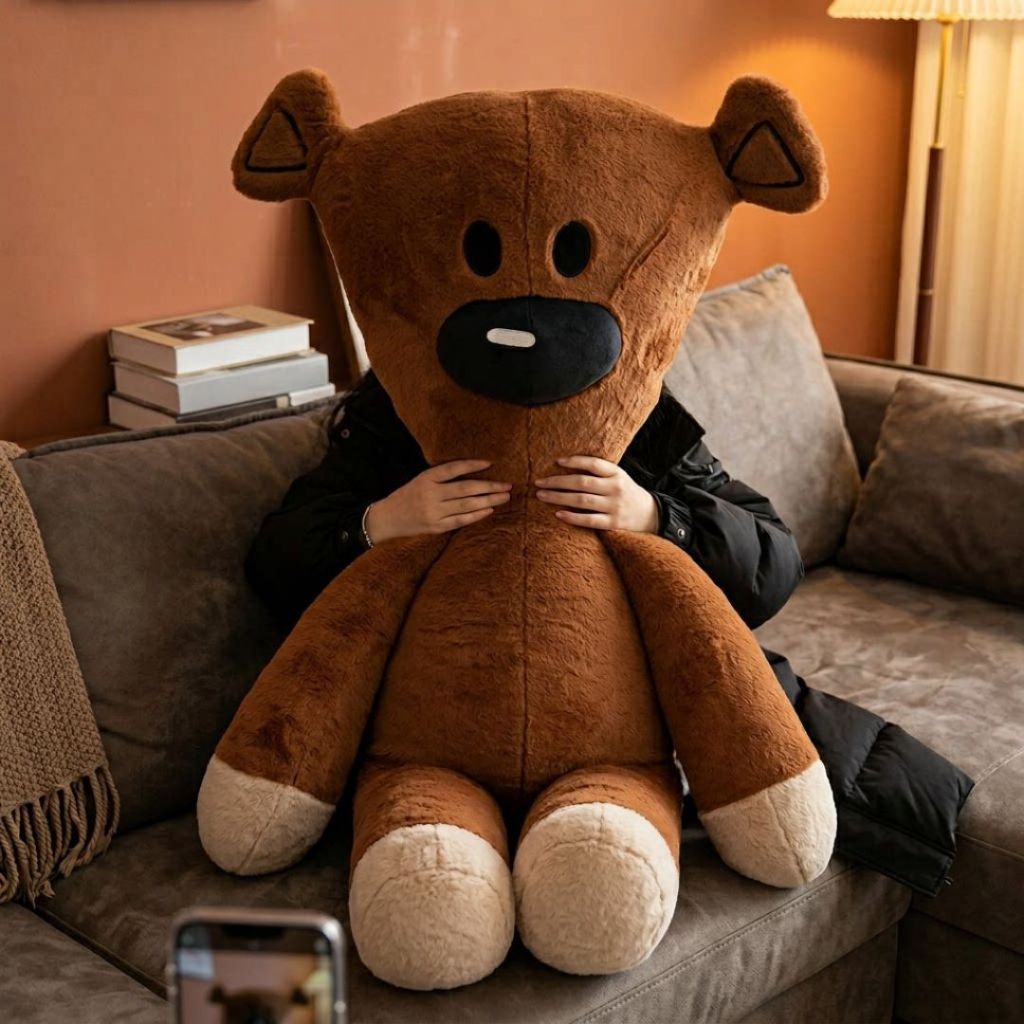 Gấu Bông Mr Bean Size Lớn, Thú Nhồi Bông Teddy Mr Bean Quà Tặng Cho Bạn Gái, Bé Làm Gấu Ôm Ngủ Có Gác Chân, Babisu