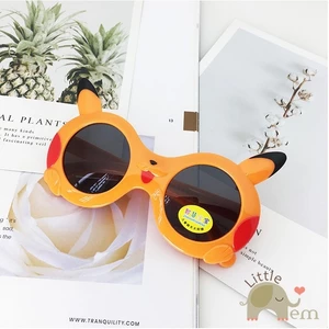 Kính Mát Cho Bé Chống Tia UV400 - Kính Râm Trẻ Em Cartoon Gọng Dẻo Cao Cấp, Chống Chói, Chống Bụi Hiệu Quả