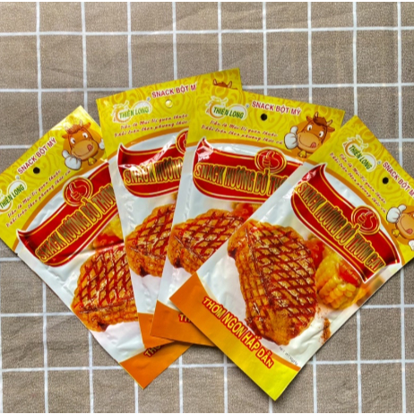 Snack Hương Bò Thơm Cay, Snack Thiên Long Thơm Cay Ngon Hấp Dẫn