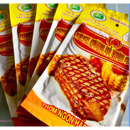 Snack Hương Bò Thơm Cay, Snack Thiên Long Thơm Cay Ngon Hấp Dẫn