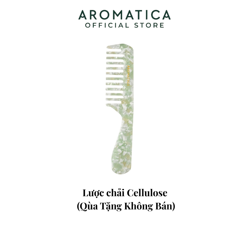 (Qùa Tặng Không Bán) (GWP)Lược Chải AROMATICA Cellulose Hair Comb 24g