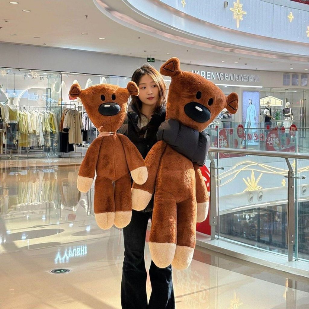 Gấu Bông Mr Bean Size Lớn, Thú Nhồi Bông Teddy Mr Bean Quà Tặng Cho Bạn Gái, Bé Làm Gấu Ôm Ngủ Có Gác Chân, Babisu