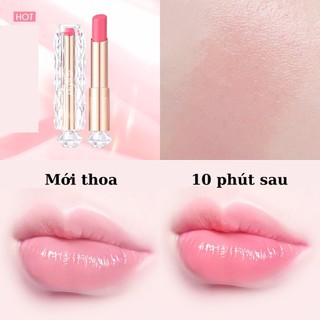 Son dưỡng môi đổi màu AI OU OU - Cấp ẩm giảm khô nứt môi, môi mềm mại quyến rủ, hồng hào tươi tắn
